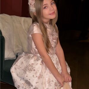 Elegant Kids Floral Matching Set